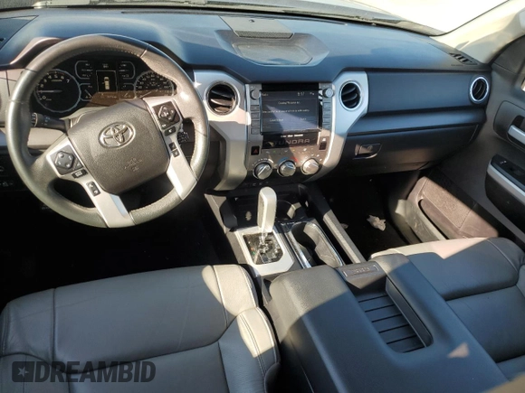 2021 Toyota Tundra 2WD SR5 with VIN 5TFEY5F17MX283442, listed as a Copart auction lot 72712654 with 36,316 mi miles and Salvage Title. Bid and sale history available at carsss.com. Image 8.