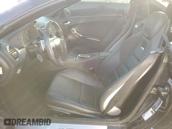 2008 Mercedes-Benz SLK-Class 5.5L AMG with VIN WDBWK73F28F177170, listed as a Copart auction lot 78575284 with 37,525 mi miles and Non Repairable. Bid and sale history available at carsss.com. Image 7.