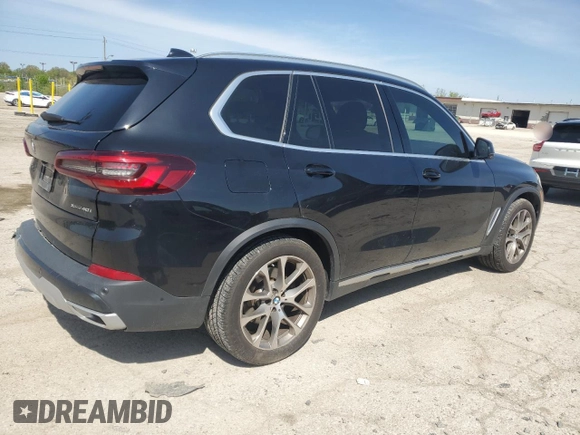 2021 BMW X5 xDrive40i с VIN 5UXCR6C06M9E80968, выставлен на аукционе Copart как лот 54848645 с пробегом 52 033 миль миль и Списание • Salvage title. История ставок и продаж доступна на DreamBid. Изображение 3.