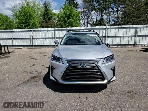2017 Lexus RX 350 with VIN 2T2BZMCA6HC083229, listed as a Copart auction lot 58265835 with 61,548 mi miles and Salvage title. Bid and sale history available at DreamBid. Image 14.