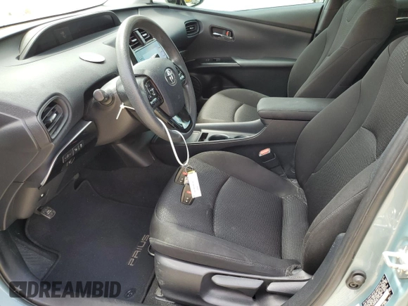 2020 Toyota Prius L Eco with VIN JTDKARFU5L3110386, listed as a Copart auction lot 54043065 with 75,579 mi miles and Salvage Title. Bid and sale history available at DreamBid. Image 7.