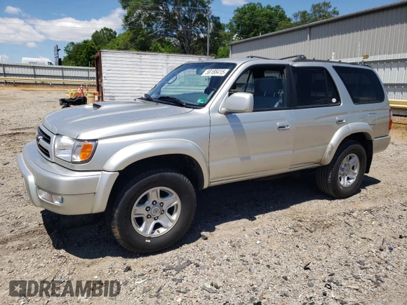 2000 Toyota 4Runner SR5 z VIN JT3HN86R0Y0298459, wystawiony jako Copart lot #58188415 z przebiegiem 138 312 mil mil oraz Czysty tytuł • Clean title. Historia ofert i sprzedaży dostępna na DreamBid. Obrazek 1.