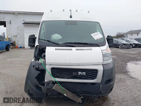 2022 Ram ProMaster Cargo with VIN 3C6MRVJG0NE114716, listed as a IAAI auction lot 40906614 with 164,182 mi miles and . Bid and sale history available at DreamBid. Image 13.