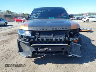 2019 Land Rover Range Rover Sport SVR with VIN SALWZ2SE2KA826052, listed as a IAAI auction lot 41737187 with 41,241 mi miles and . Bid and sale history available at DreamBid. Image 6.