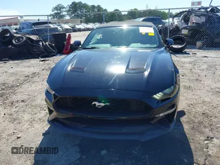 2018 Ford Mustang EcoBoost Premium with VIN 1FATP8UH6J5111444, listed as a IAAI auction lot 42321788 with 35,261 mi miles and . Bid and sale history available at DreamBid. Image 12.
