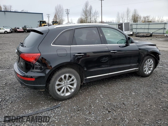 2015 Audi Q5 Premium Plus with VIN WA1LFAFP9FA136968, listed as a Copart auction lot 49289125 with 97,162 mi miles and Salvage Title. Bid and sale history available at carsss.com. Image 3.