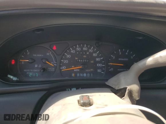 1997 Ford Taurus GL with VIN 1FALP5228VG222228, listed as a Copart auction lot 64806845 with 160,397 mi miles and Salvage title. Bid and sale history available at DreamBid. Image 9.