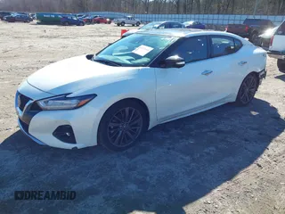 2020 Nissan Maxima Platinum with VIN 1N4AA6FV6LC374693, listed as a IAAI auction lot 41253104 with 123,231 mi miles and . Bid and sale history available at DreamBid. Image 18.