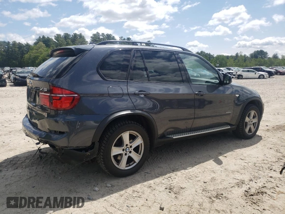 2013 BMW X5 xDrive50i with VIN 5UXZV8C53D0C15412, listed as a Copart auction lot 59331385 with 127,348 mi miles and Clean title. Bid and sale history available at DreamBid. Image 3.