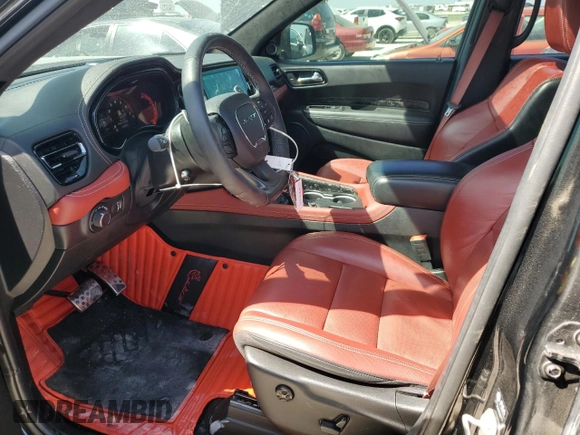2023 Dodge Durango SRT Hellcat Premium z VIN 1C4SDJH95PC689550, wystawiony jako Copart lot #49272075 z przebiegiem 34 391 mil mil oraz Szkoda całkowita • Salvage title. Historia ofert i sprzedaży dostępna na DreamBid. Obrazek 7.
