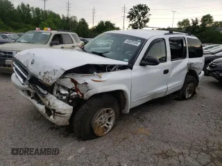 2003 Dodge Durango SLT with VIN 1D4HS48Z83F627153, listed as a Copart auction lot 53620184 with Not Provided miles and Salvage Title. Bid and sale history available at DreamBid. Image 1.