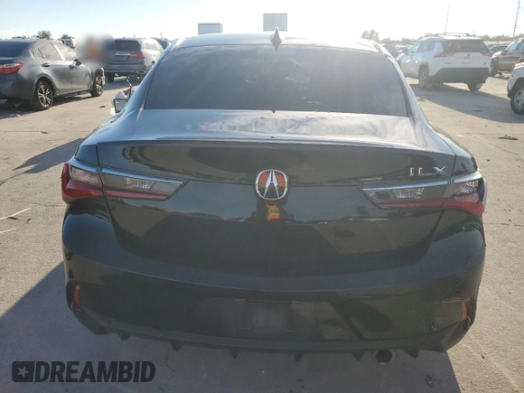 2022 Acura ILX Premium with VIN 19UDE2F7XNA005387, listed as a Copart auction lot 89003205 with Not Provided miles and Salvage Title. Bid and sale history available at DreamBid. Image 6.