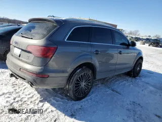 2011 Audi Q7 3.0L TDI Prestige with VIN WA1WMBFE5BD005293, listed as a Copart auction lot 46117725 with 163,753 mi miles and Salvage Title. Bid and sale history available at carsss.com. Image 3.