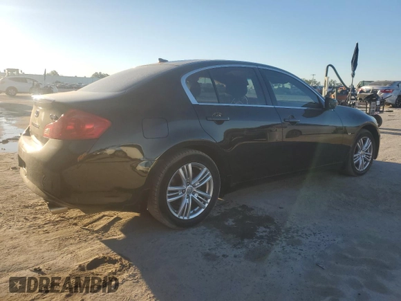 2015 Infiniti Q40 with VIN JN1CV6AR0FM651387, listed as a Copart auction lot 48626275 with 91,100 mi miles and Salvage Title. Bid and sale history available at carsss.com. Image 3.