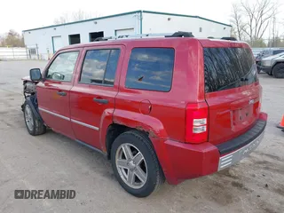 2008 Jeep Patriot Limited with VIN 1J8FT48W78D701925, listed as a IAAI auction lot 42071530 with 136,892 mi miles and . Bid and sale history available at DreamBid. Image 3.