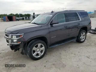 2018 Chevrolet Tahoe LS with VIN 1GNSCAKC9JR364919, listed as a Copart auction lot 50253025 with 64,971 mi miles and Salvage title. Bid and sale history available at DreamBid. Image 1.