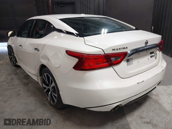 2018 Nissan Maxima SV with VIN 1N4AA6AP7JC406251, listed as a IAAI auction lot 41786523 with 117,403 mi miles and . Bid and sale history available at DreamBid. Image 3.