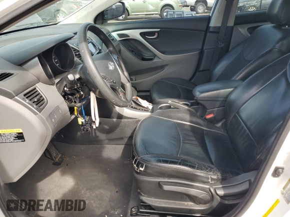 2014 Hyundai Elantra SE with VIN 5NPDH4AE3EH495669, listed as a Copart auction lot 50342015 with 110,326 mi miles and Salvage Title. Bid and sale history available at DreamBid. Image 7.