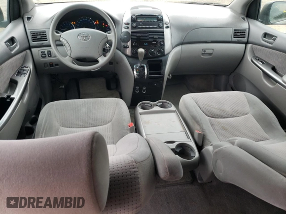 2006 Toyota Sienna CE with VIN 5TDZA23C16S538153, listed as a Copart auction lot 42437615 with 163,170 mi miles and Salvage Title. Bid and sale history available at carsss.com. Image 8.