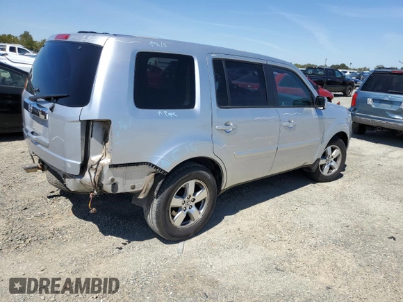 2011 Honda Pilot EX-L with VIN 5FNYF3H61BB008849, listed as a Copart auction lot 68986364 with 224,259 mi miles and Salvage Title. Bid and sale history available at carsss.com. Image 3.