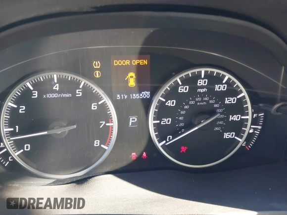 2014 Acura RDX Tech Pkg with VIN 5J8TB3H59EL006847, listed as a IAAI auction lot 41292354 with 135,300 mi miles. Bid and sale history available at carsss.com. Image 7.