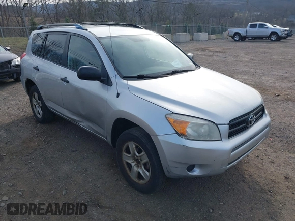 2007 Toyota RAV4 with VIN JTMBD33V675063719, listed as a IAAI auction lot 41911407 with 170,217 mi miles. Bid and sale history available at carsss.com. Image 1.