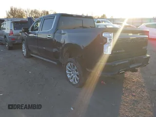 2020 Chevrolet Silverado 1500 High Country with VIN 3GCUYHEL1LG426016, listed as a IAAI auction lot 40962860 with 1 mi miles. Bid and sale history available at carsss.com. Image 3.