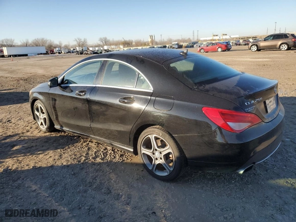 2014 Mercedes-Benz CLA-Class CLA 250 with VIN WDDSJ4EB8EN025686, listed as a Copart auction lot 83102624 with 75,155 mi miles and Clean Title. Bid and sale history available at carsss.com. Image 2.