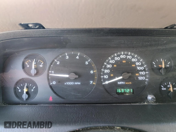 2004 Jeep Grand Cherokee Laredo with VIN 1J4GW48S54C363256, listed as a Copart auction lot 61862615 with 163,721 mi miles and Salvage title. Bid and sale history available at DreamBid. Image 9.
