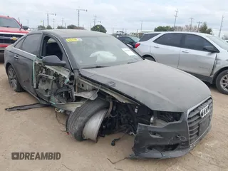 2013 Audi A6 2.0T Premium Plus with VIN WAUDFAFC6DN152930, listed as a IAAI auction lot 41186245 with 121,967 mi miles. Bid and sale history available at carsss.com. Image 1.