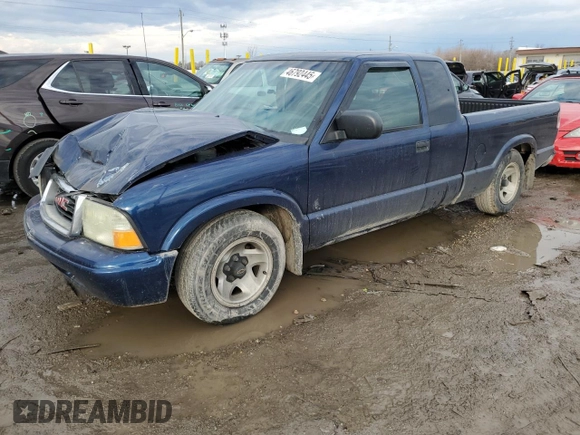 2002 GMC Sonoma SL Fleet z VIN 1GTCS19W628106655, wystawiony jako Copart lot #52509835 z przebiegiem 149 172 mil mil oraz Szkoda całkowita • Salvage title. Historia ofert i sprzedaży dostępna na DreamBid. Obrazek 1.