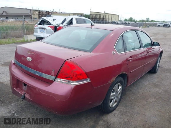2006 Chevrolet Impala LS with VIN 2G1WB58K669369038, listed as a IAAI auction lot 42301780 with 161,635 mi miles and . Bid and sale history available at DreamBid. Image 4.