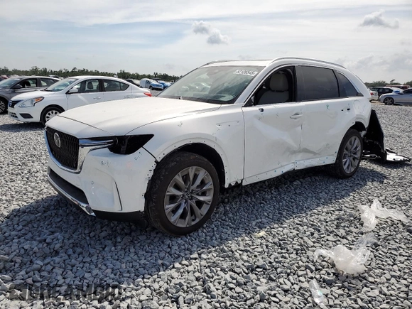 2024 Mazda CX-90 3.3 Turbo Premium Plus with VIN JM3KKEHD2R1173296, listed as a Copart auction lot 52126545 with 2,891 mi miles and Salvage Title. Bid and sale history available at carsss.com. Image 1.