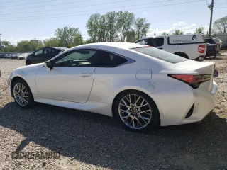 2019 Lexus RC with VIN JTHS85BC9K5004980, listed as a Copart auction lot 53319444 with 58,474 mi miles and Salvage Title. Bid and sale history available at carsss.com. Image 2.