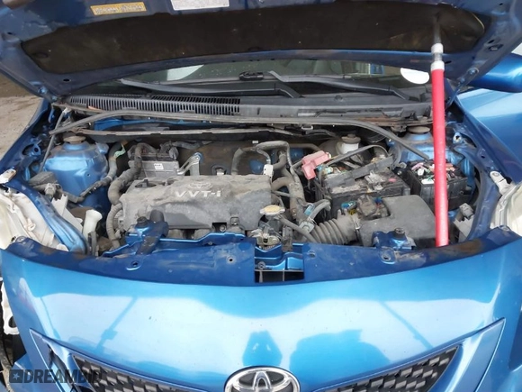2010 Toyota Yaris with VIN JTDBT4K38A1382854, listed as a IAAI auction lot 41610544 with 120,156 mi miles. Bid and sale history available at carsss.com. Image 10.