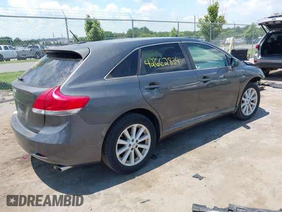 2011 Toyota Venza with VIN 4T3ZA3BBXBU043733, listed as a IAAI auction lot 42662834 with 150,365 mi miles and . Bid and sale history available at DreamBid. Image 4.