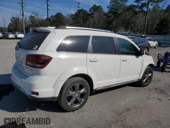2016 Dodge Journey Crossroad z VIN 3C4PDCGG6GT131647, wystawiony jako Copart lot #46849325 z przebiegiem 120 149 mil mil oraz Szkoda całkowita • Salvage title. Historia ofert i sprzedaży dostępna na DreamBid. Obrazek 3.