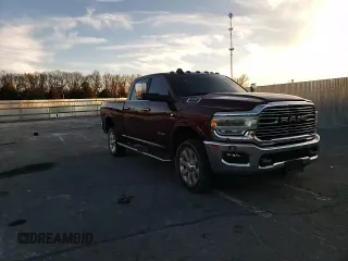 2022 Ram 2500 Laramie with VIN 3C6UR5FL5NG392280, listed as a Copart auction lot 83984734 with Not provided miles and Salvage title. Bid and sale history available at DreamBid. Image 10.