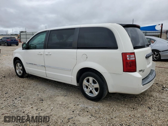 2008 Dodge Grand Caravan SXT with VIN 2D8HN54P48R694834, listed as a Copart auction lot 42095275 with 121,238 mi miles and Salvage Title. Bid and sale history available at DreamBid. Image 2.