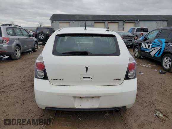 2009 Pontiac Vibe w/1SB with VIN 5Y2SP67029Z478037, listed as a Copart auction lot 78593424 with 217,228 mi miles and Clean Title. Bid and sale history available at carsss.com. Image 6.