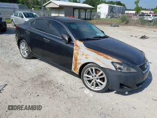 2007 Lexus IS 250 z VIN JTHBK262772047403, wystawiony jako IAAI lot #42283031 z przebiegiem 193 824 mil mil oraz . Historia ofert i sprzedaży dostępna na DreamBid. Obrazek 1.