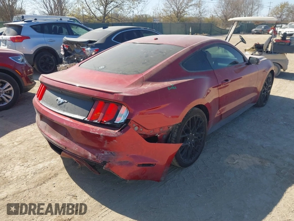 2015 Ford Mustang EcoBoost with VIN 1FA6P8THXF5375532, listed as a IAAI auction lot 41751755 with 138,096 mi miles and . Bid and sale history available at carsss.com. Image 4.
