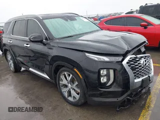 2020 Hyundai Palisade SEL z VIN KM8R34HEXLU065842, wystawiony jako IAAI lot #41891843 z przebiegiem 120 611 mil mil oraz . Historia ofert i sprzedaży dostępna na DreamBid. Obrazek 1.
