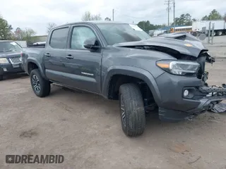 2023 Toyota Tacoma 4WD SR with VIN 3TMCZ5AN9PM538441, listed as a IAAI auction lot 41918710 with 1 mi miles. Bid and sale history available at carsss.com. Image 1.