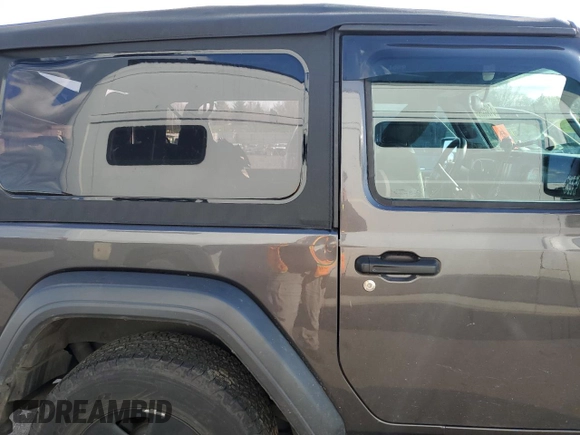 2018 Jeep Wrangler Sport S with VIN 1C4GJXAG4JW279115, listed as a Copart auction lot 51965595 with 40,783 mi miles and Salvage title. Bid and sale history available at DreamBid. Image 10.