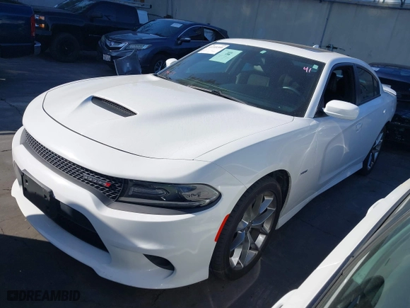 2019 Dodge Charger R/T with VIN 2C3CDXCT1KH674483, listed as a IAAI auction lot 41599300 with NaN miles. Bid and sale history available at carsss.com. Image 19.
