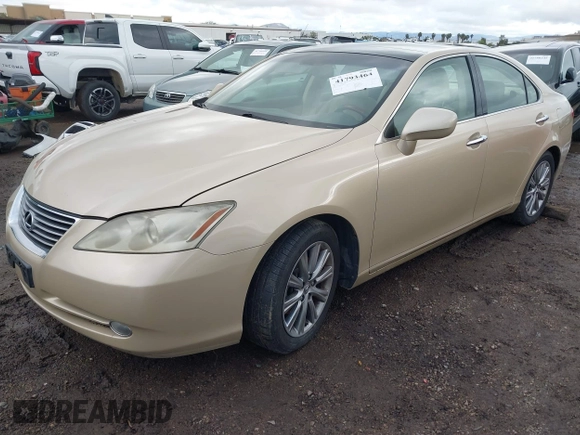 2007 Lexus ES with VIN JTHBJ46G772002584, listed as a IAAI auction lot 41793464 with 152,993 mi miles. Bid and sale history available at carsss.com. Image 2.