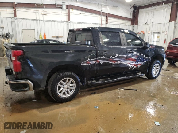 2019 Chevrolet Silverado 1500 LT with VIN 1GCUYDED6KZ240794, listed as a Copart auction lot 46368255 with 0 mi miles and Non Repairable. Bid and sale history available at carsss.com. Image 3.