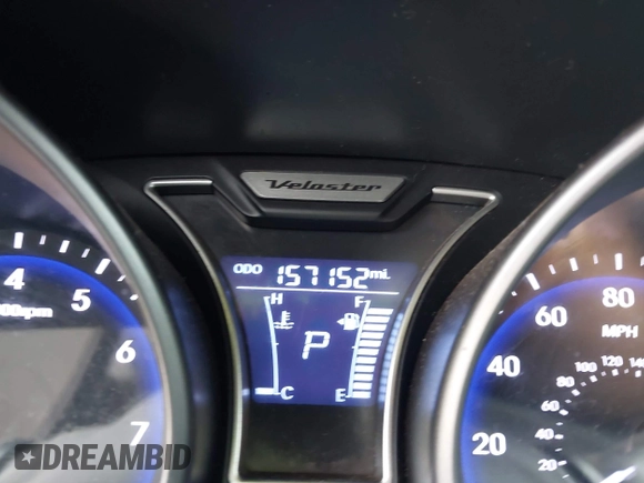 2013 Hyundai Veloster Turbo z VIN KMHTC6AE2DU122273, wystawiony jako IAAI lot #42174272 z przebiegiem 157 152 mil mil oraz . Historia ofert i sprzedaży dostępna na DreamBid. Obrazek 16.