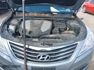 2016 Hyundai Azera with VIN KMHFG4JG6GA509647, listed as a IAAI auction lot 41528752 with 106,168 mi miles. Bid and sale history available at carsss.com. Image 10.